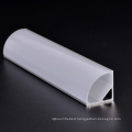 China extruded corner shape LED linear light Aluminum Profile for project